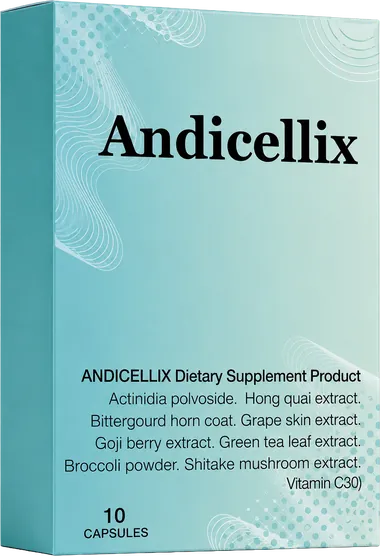 กล่อง Andicellix Capsules บรรจุ 10 แคปซูล