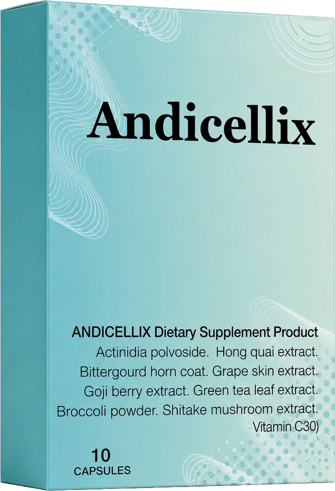 กล่องผลิตภัณฑ์เสริมอาหาร Andicellix